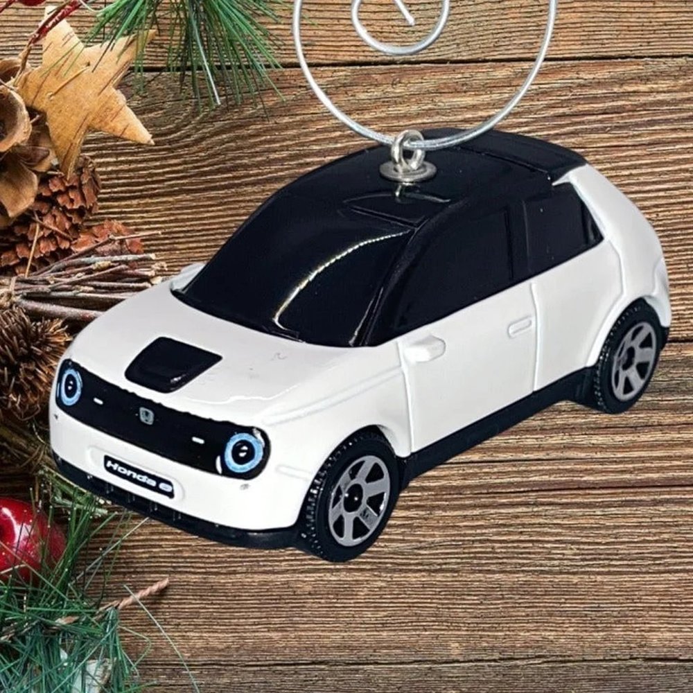 RARE 2020 Honda E Electric Hatchback Car 1/64‎ ONE OF A KIND Christmas Ornament